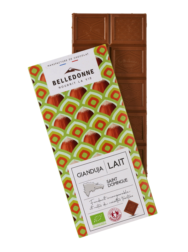 Belledonne -- Tablette lait gianduja - 100 g