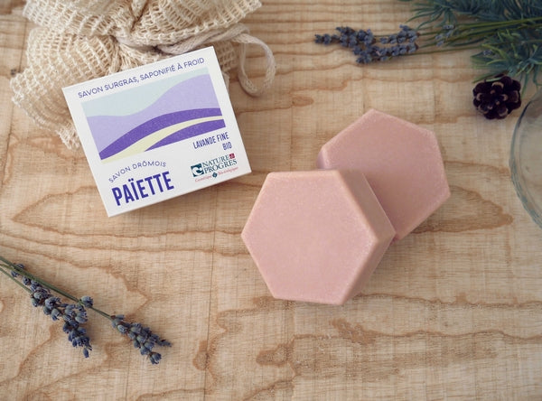 Païette -- Savon lavande fine bio - 100 g