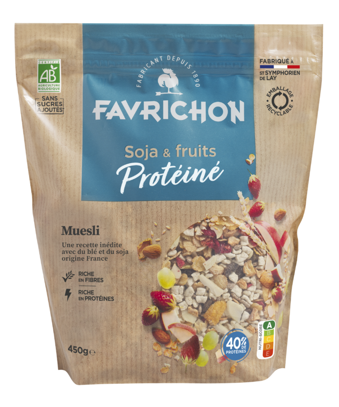 Muesli protéiné soja & fruits - 1